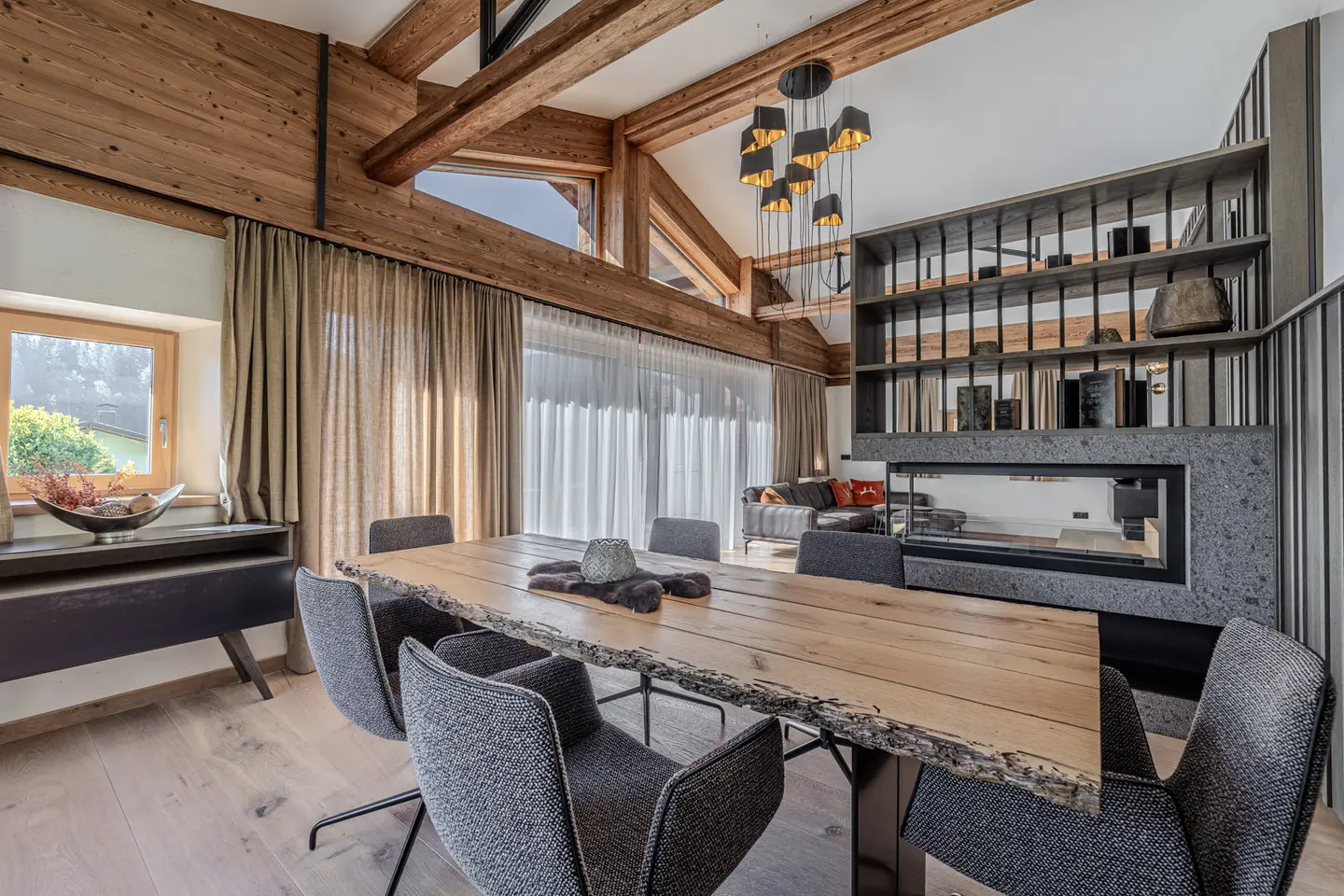 Alpine Ferienwohnung mit Sauna und Panoramablick
