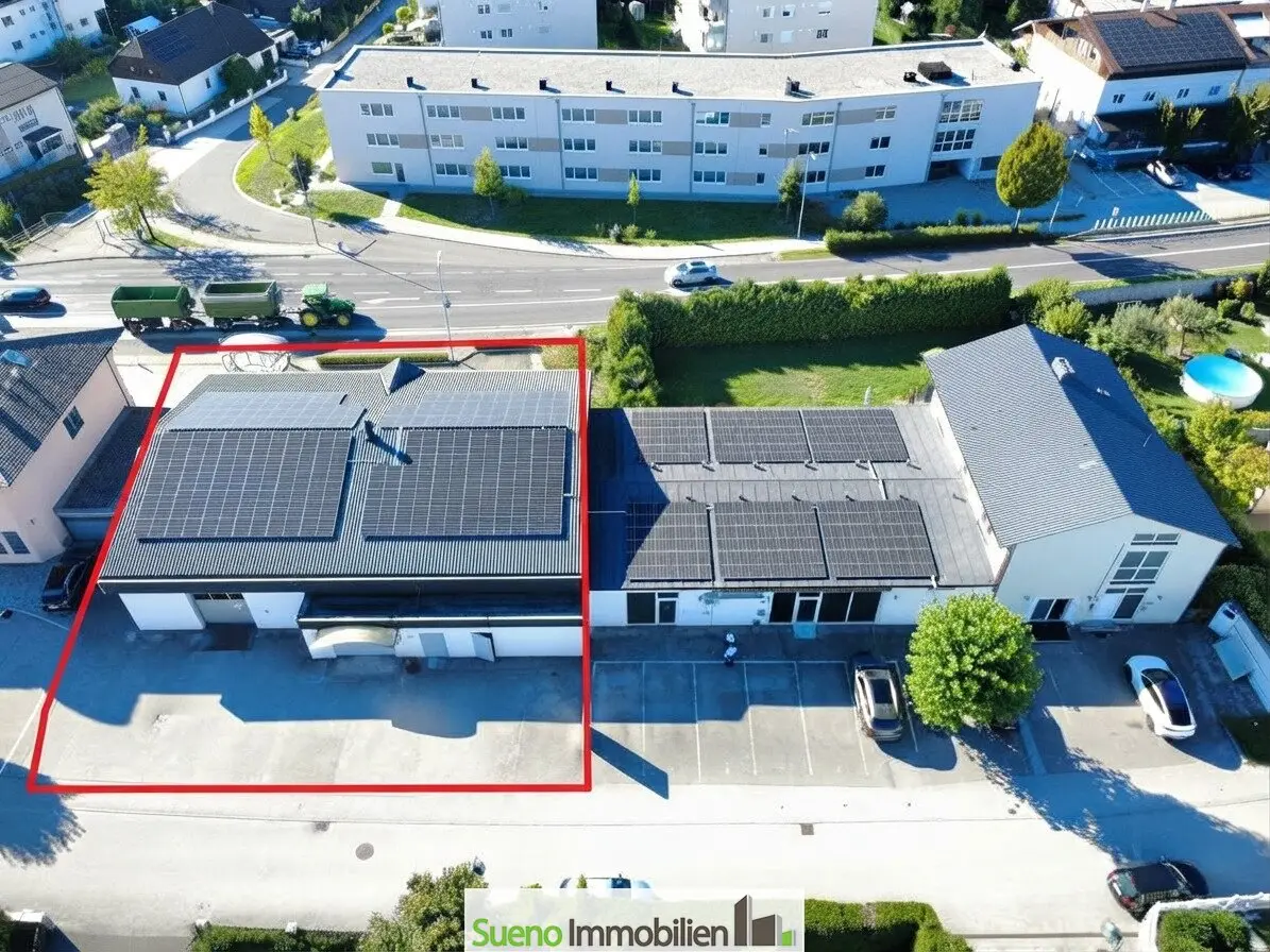 Große Gewerbehalle in Wilhering – ideale Verkaufs-, Ausstellungs- und Lagerhalle