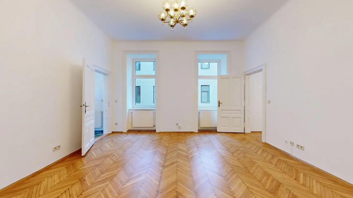 Büro/Praxis/Ordination in schönem Altbau | 2 Zimmer - 58 m² | Lift | begehrte Lage beim Café Hummel