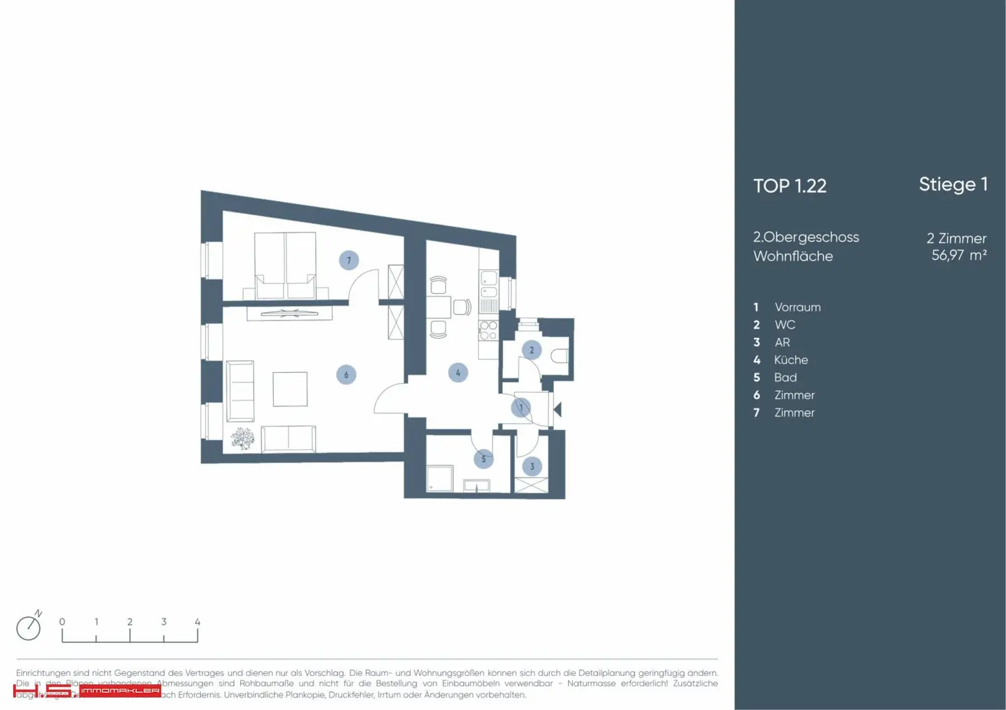 ESTERHAZYGASSE - from 33-58 m² beautiful period apartments - restored period building - U3 - garage option