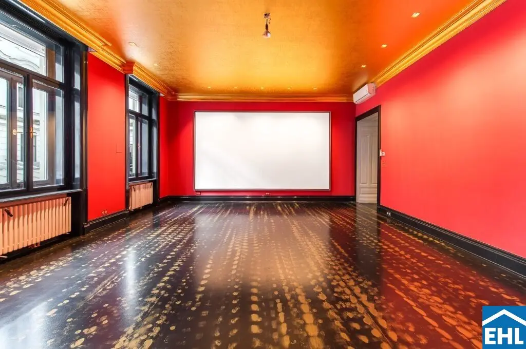 Extravagant 4.5 room period apartment in prime Vienna location next to the French Embassy