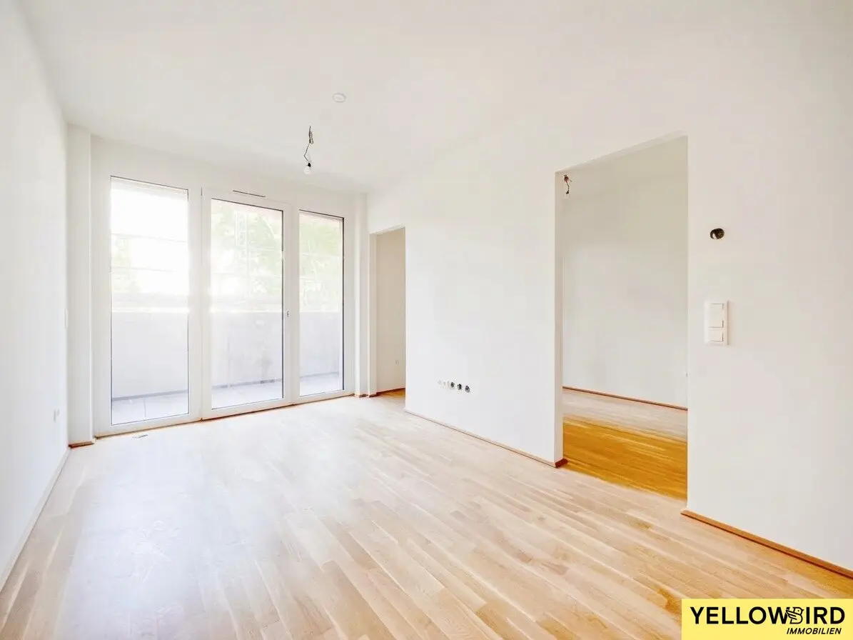 New build apartment I sought-after quiet location I Breitensee I balcony with magnificent park view