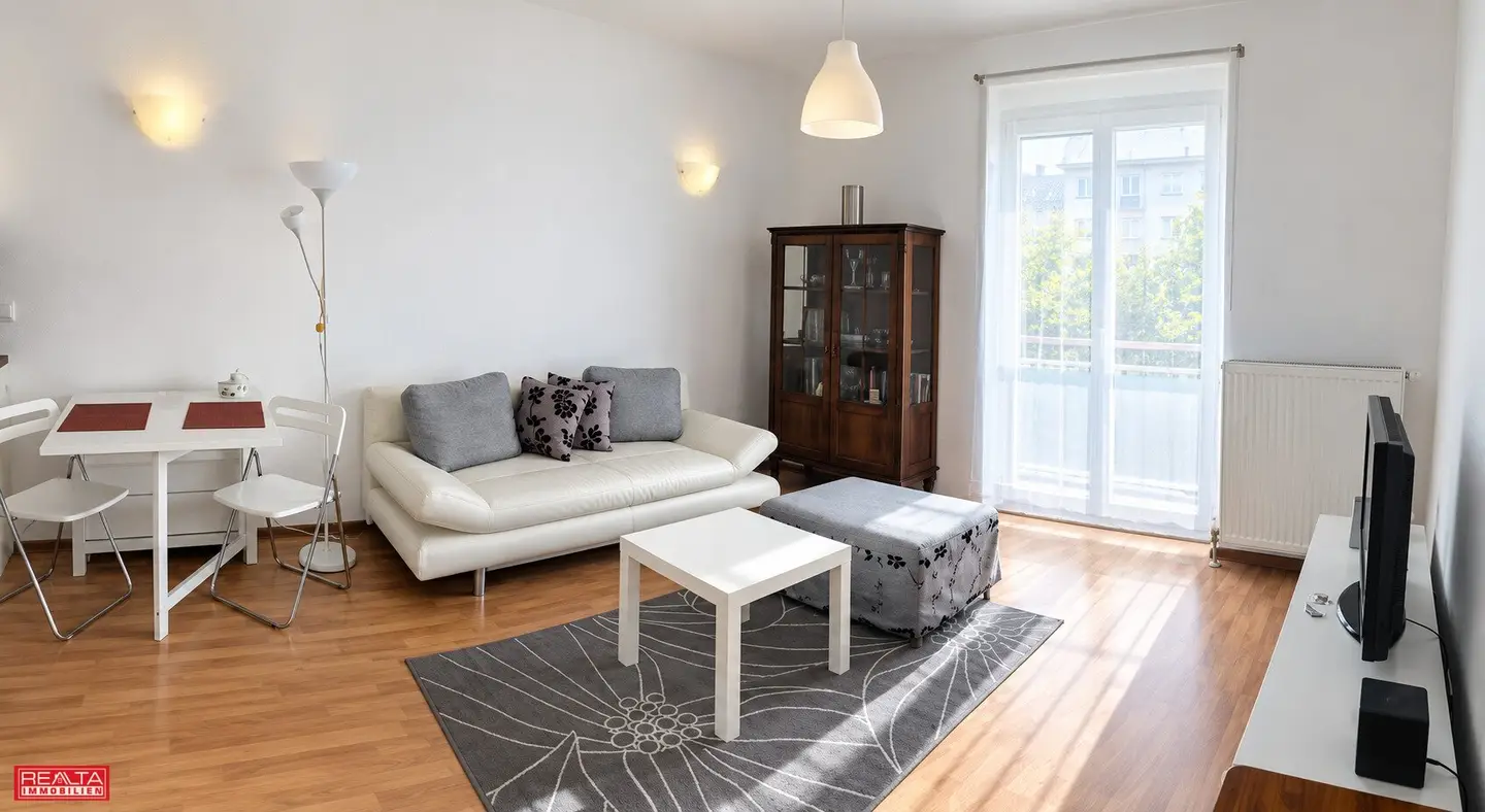 2 Zimmerwohnung mit Gartenblick
