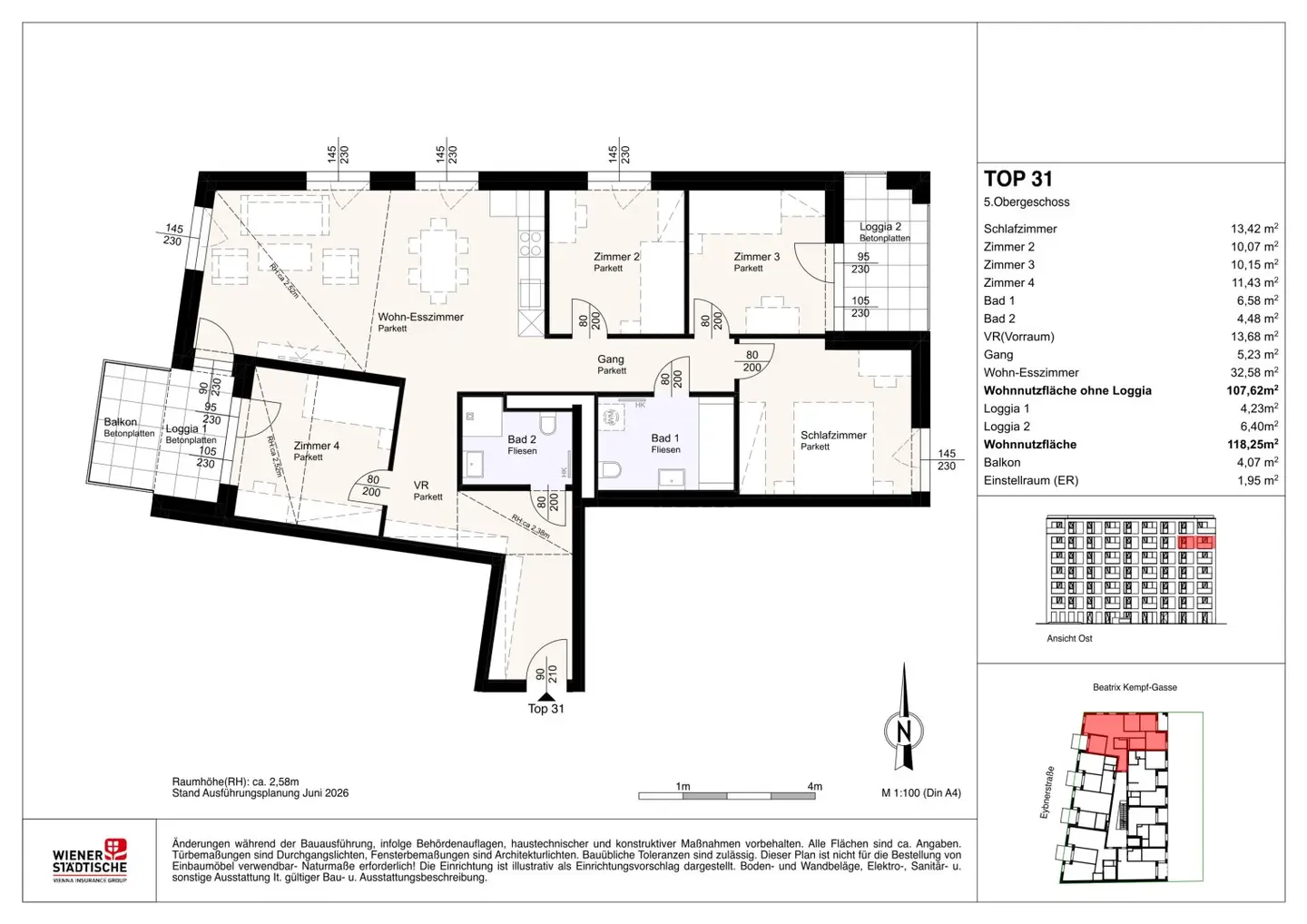 Privately financed rental apartments incl. kitchen - first occupancy - near city center