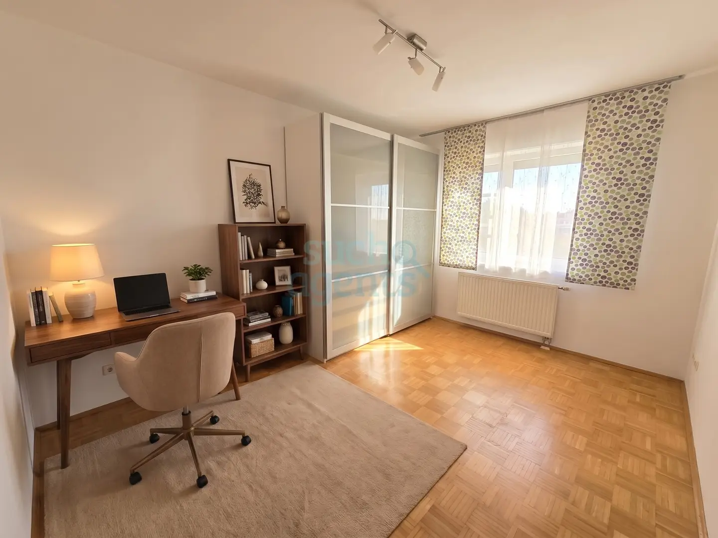 Helle Wohnung mit Südloggia und Traunsteinblick