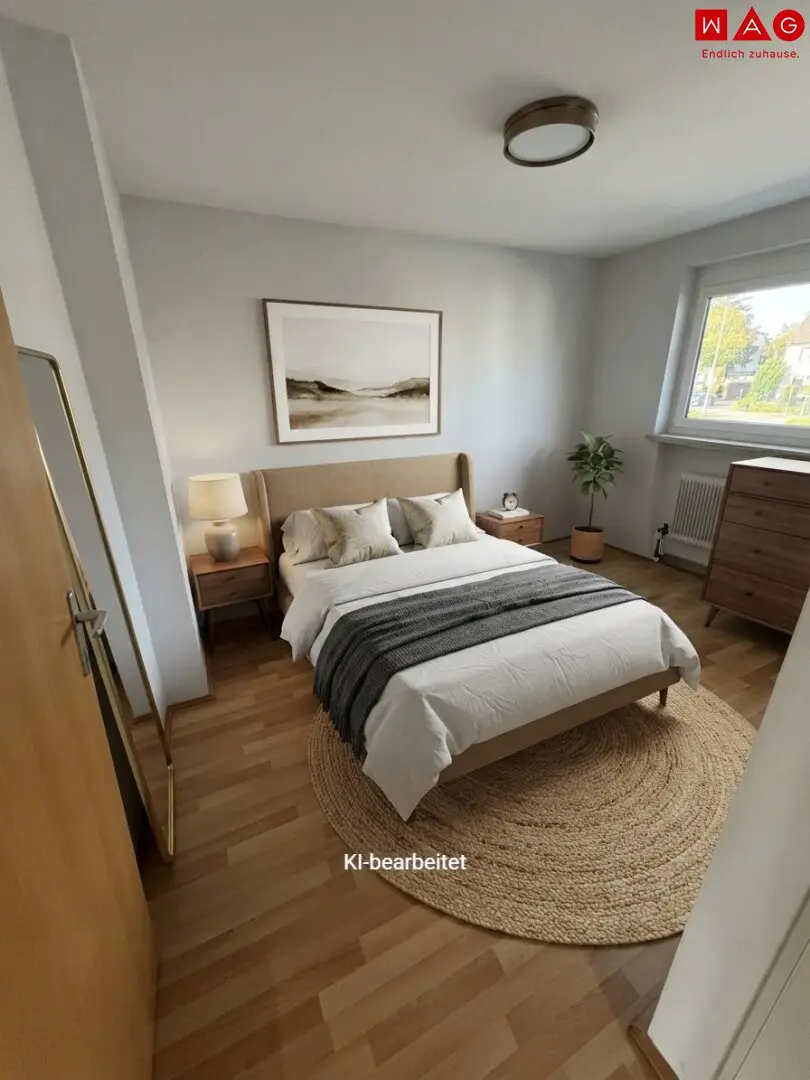 Platz zum Leben – 3-Zimmer-Wohnung mit Loggia in Linz/Oed! AB SOFORT VERFÜGBAR!