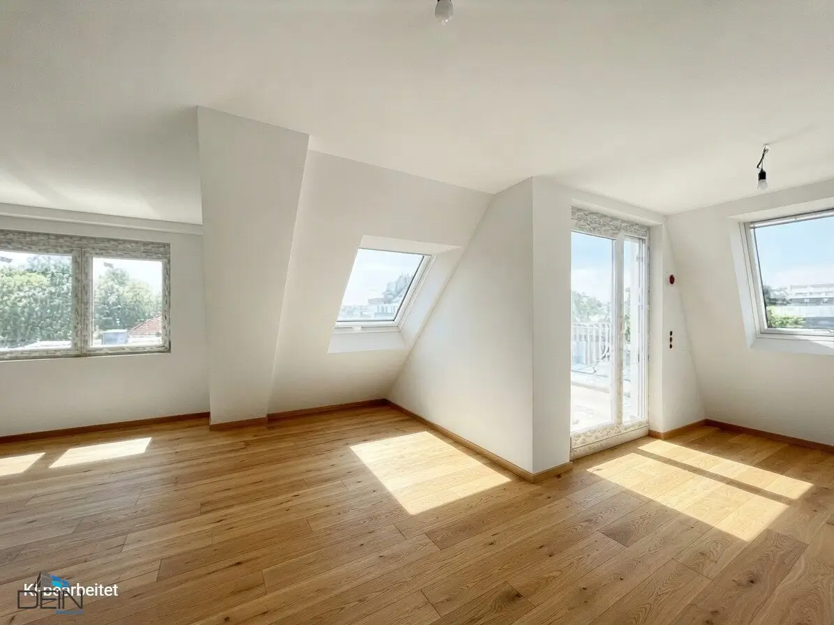 LETZTE WOHNUNG! TRAUMHAFTE 3 ZIMMER DG-WOHNUNG MIT EINER TERRASSE NÄHE U2 ASPERNSTRASSE/DONAUSPITAL!