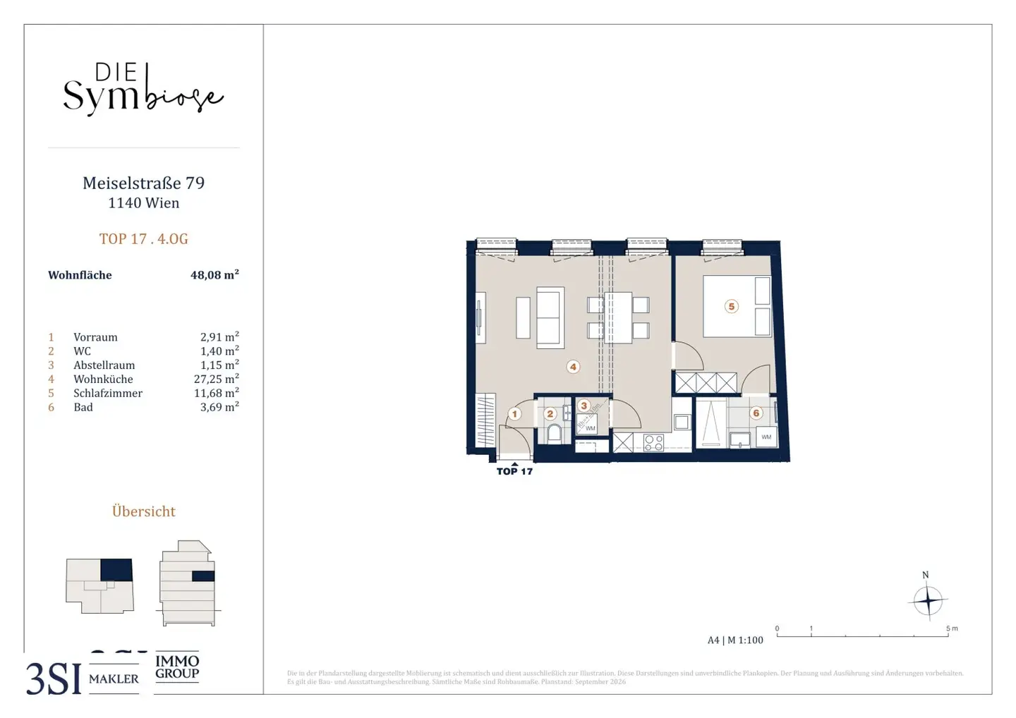 First occupancy new build apartment near U3 Hütteldorfer Straße