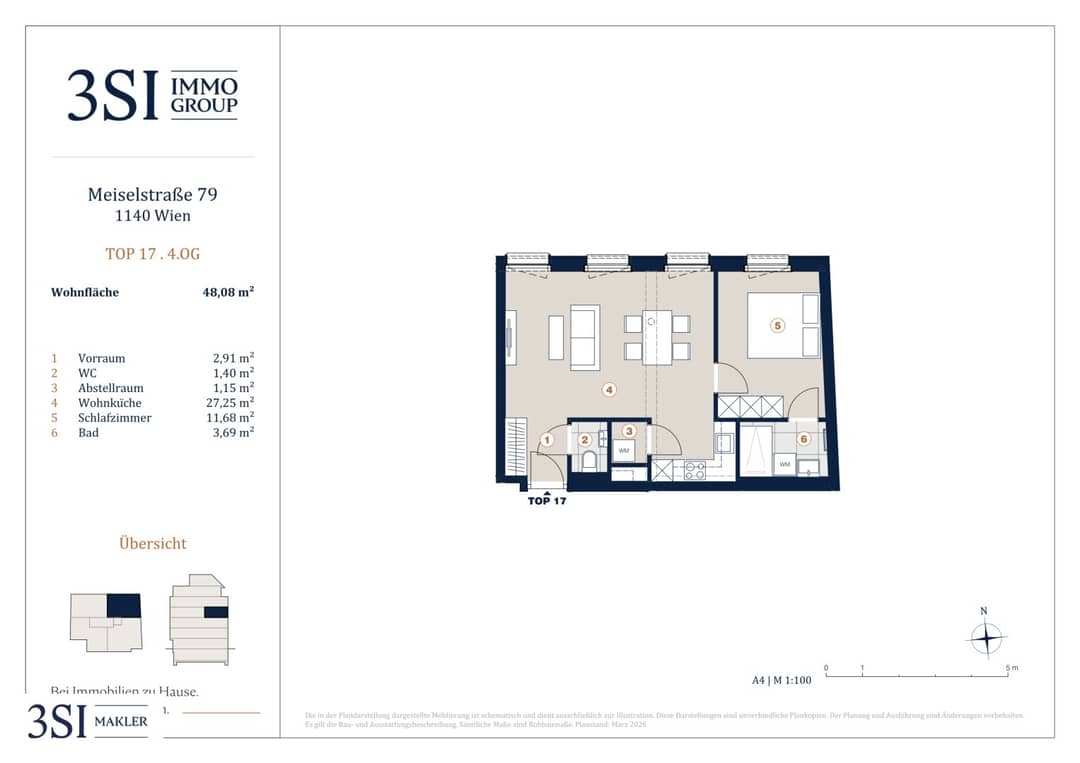 Erstbezug Neubau Wohnung nahe U3 Hütteldorfer Straße