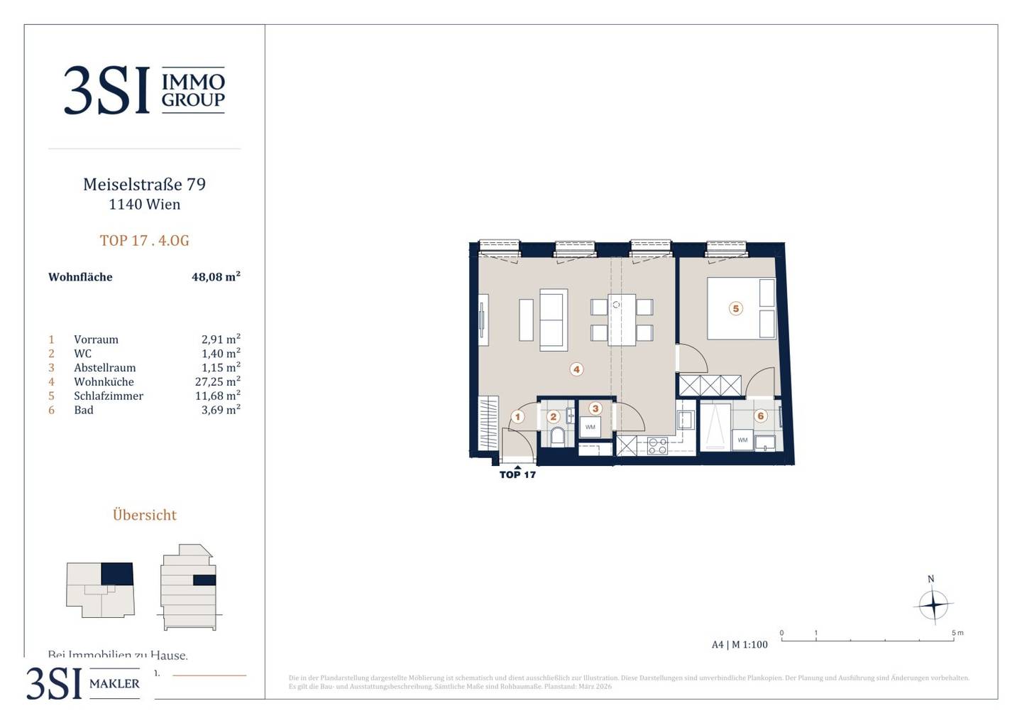 Erstbezug Neubau Wohnung nahe U3 Hütteldorfer Straße