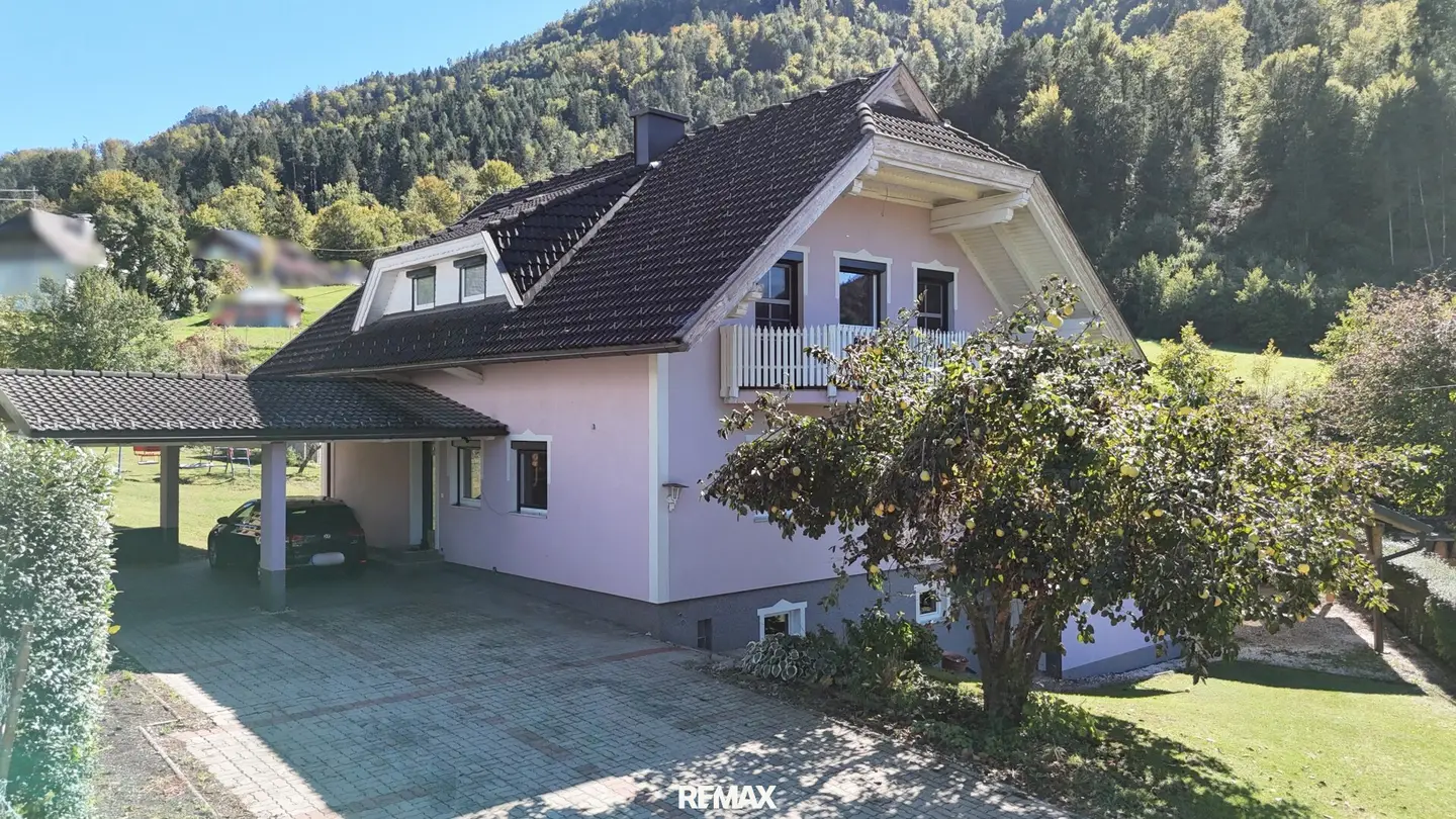 Spacious living with plenty of open space, single-family house on a spacious plot in Dornach