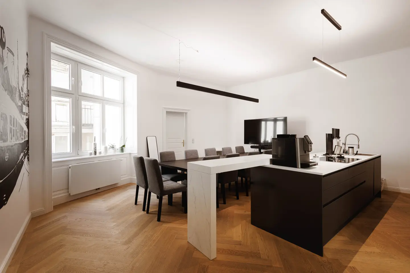 Repräsentatives Büro am Graben mit Empfang