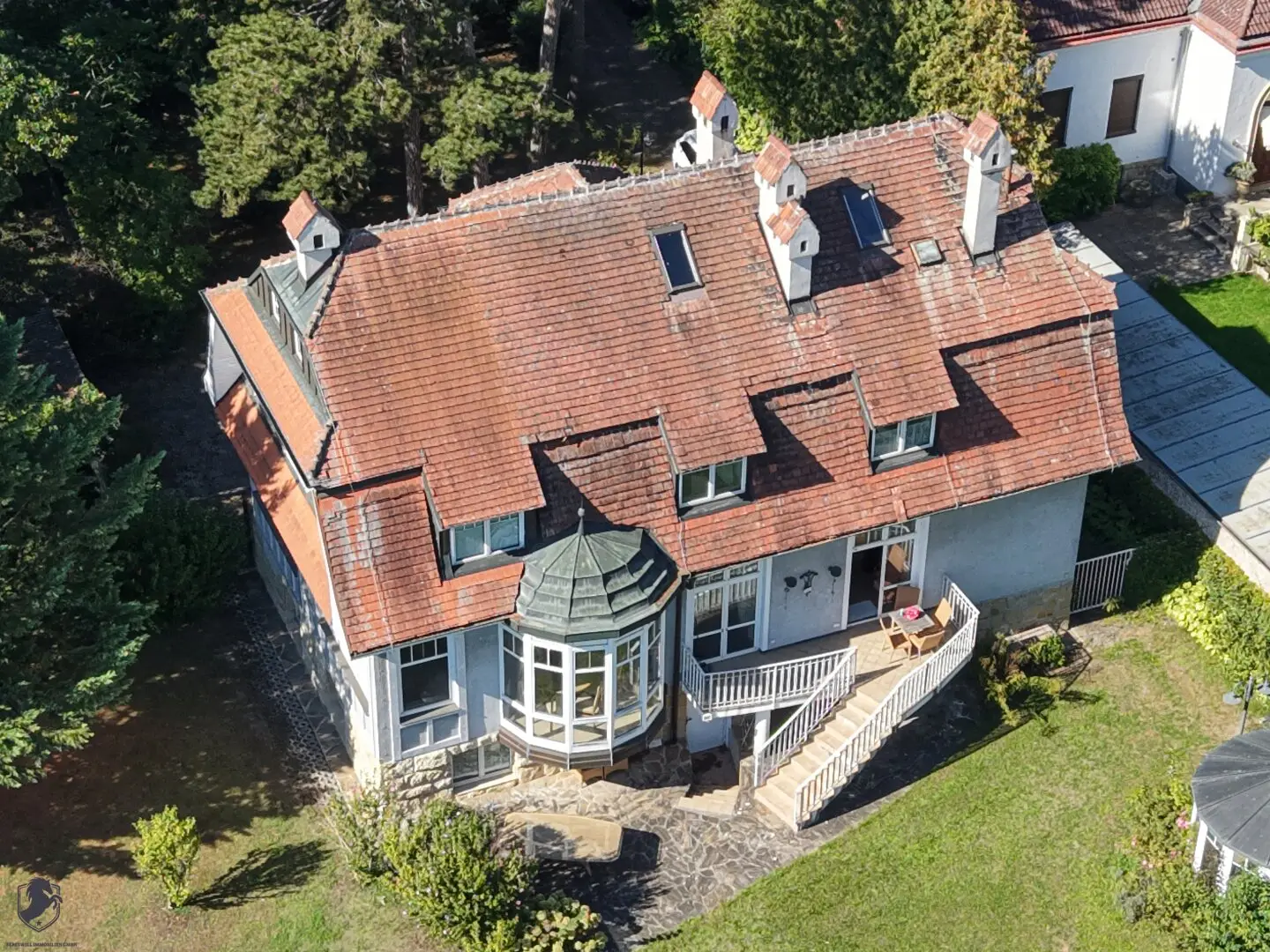 Historische Villa mit privatem Parkgarten in Langenlebarn bei Tulln