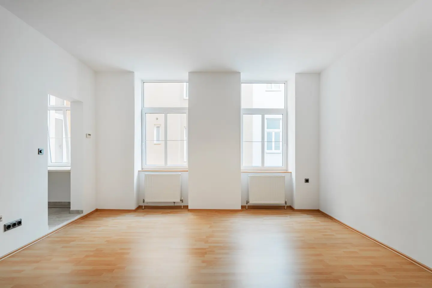 Ruhelage im Innenhof – 2 Zimmer mit guter Raumaufteilung