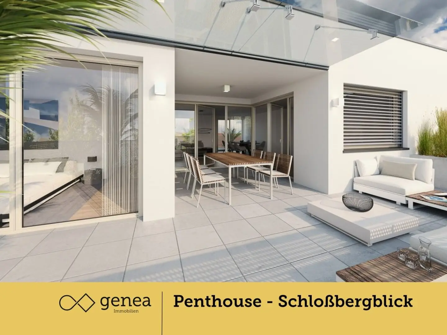 Exklusive Penthouse-Wohnung mit Schloßbergblick im Herzen der Stadt - mit 2 TG Stellplätzen