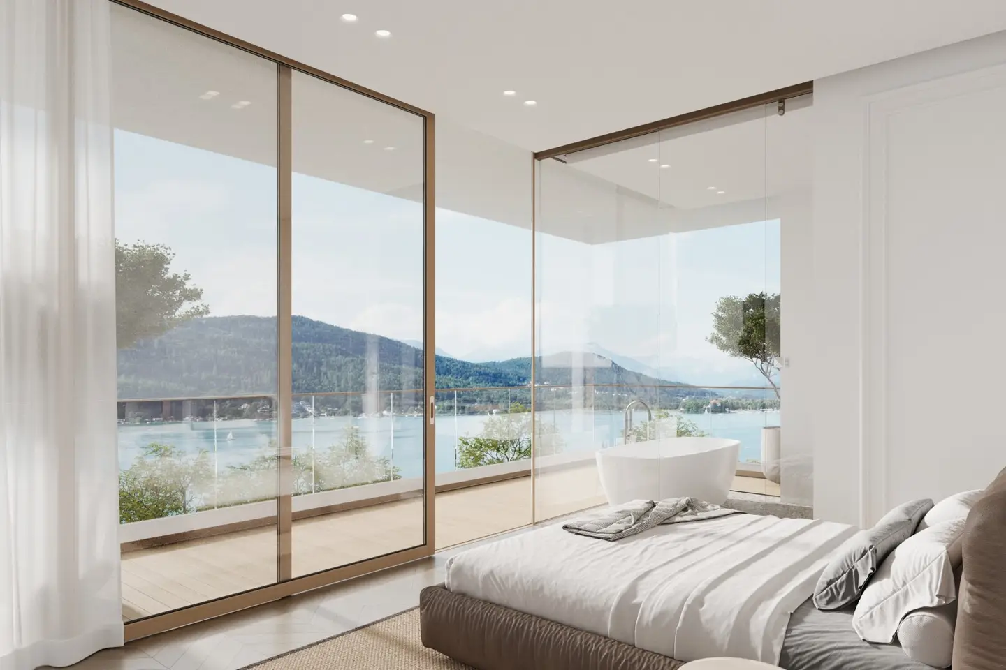 VILLA IGNIS - Lake view and lake access in Krumpendorf
