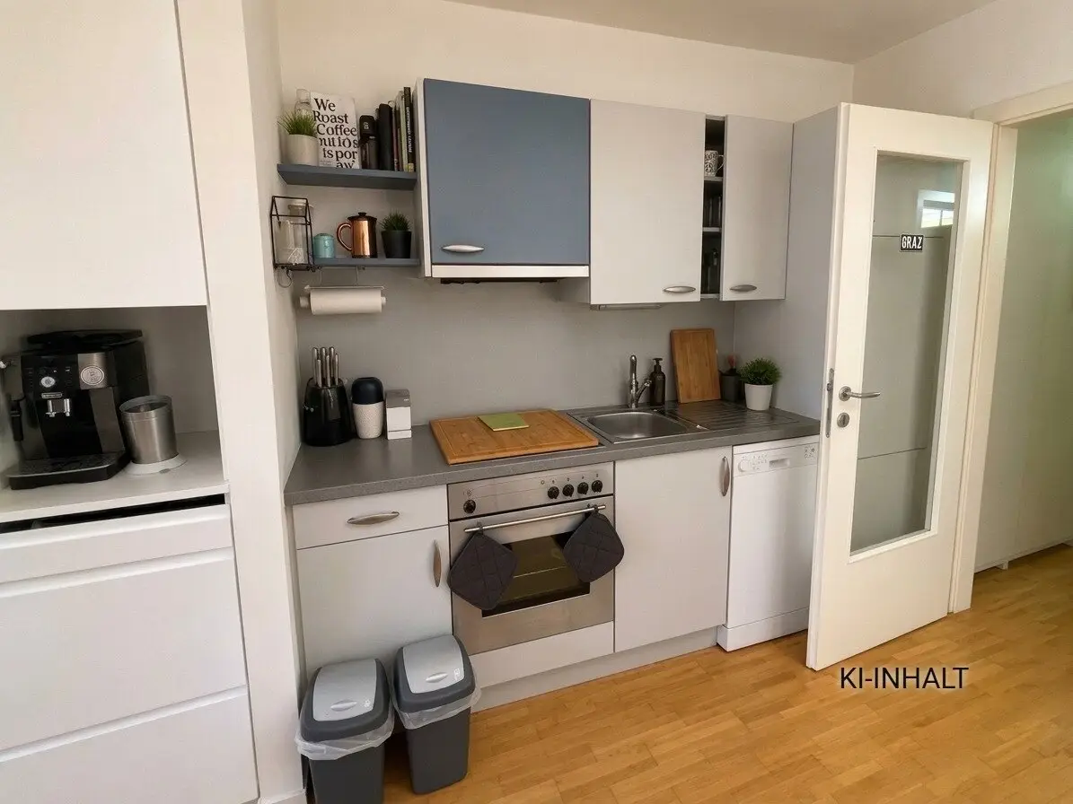 Charming investor highlight in Graz top location: Well rented apartment with gallery and roof terrace