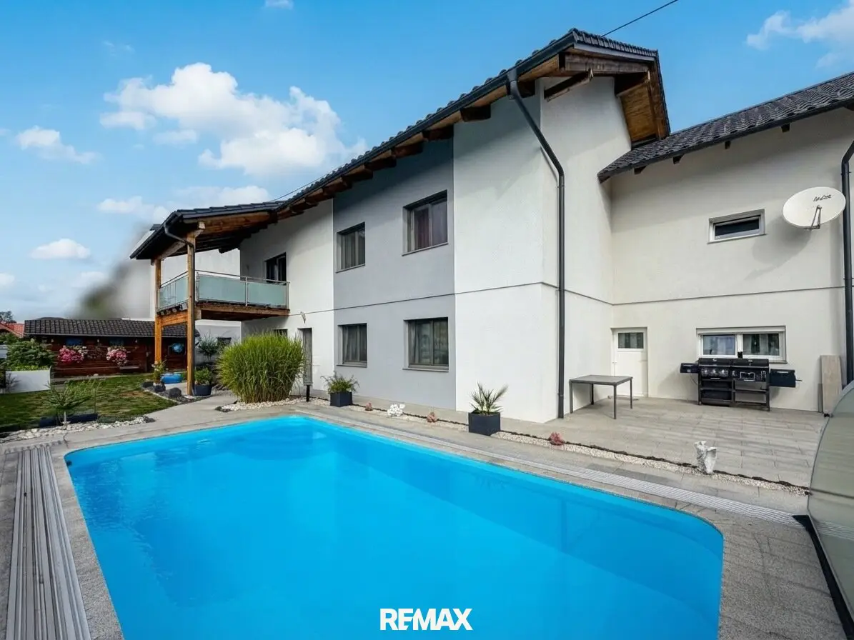 Family idyll in Pregarten | 187 m² living space, garden &amp; pool
