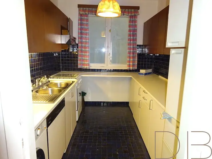 An apartment with lots of space and potential