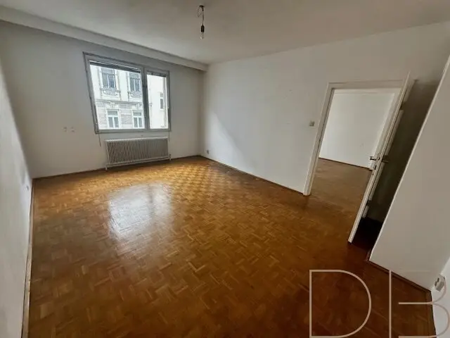 An apartment with lots of space and potential