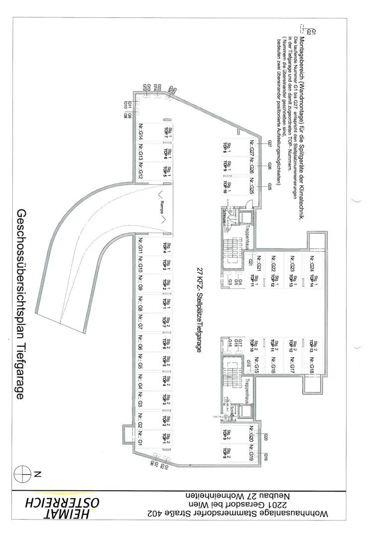 Garagenplan - G 3