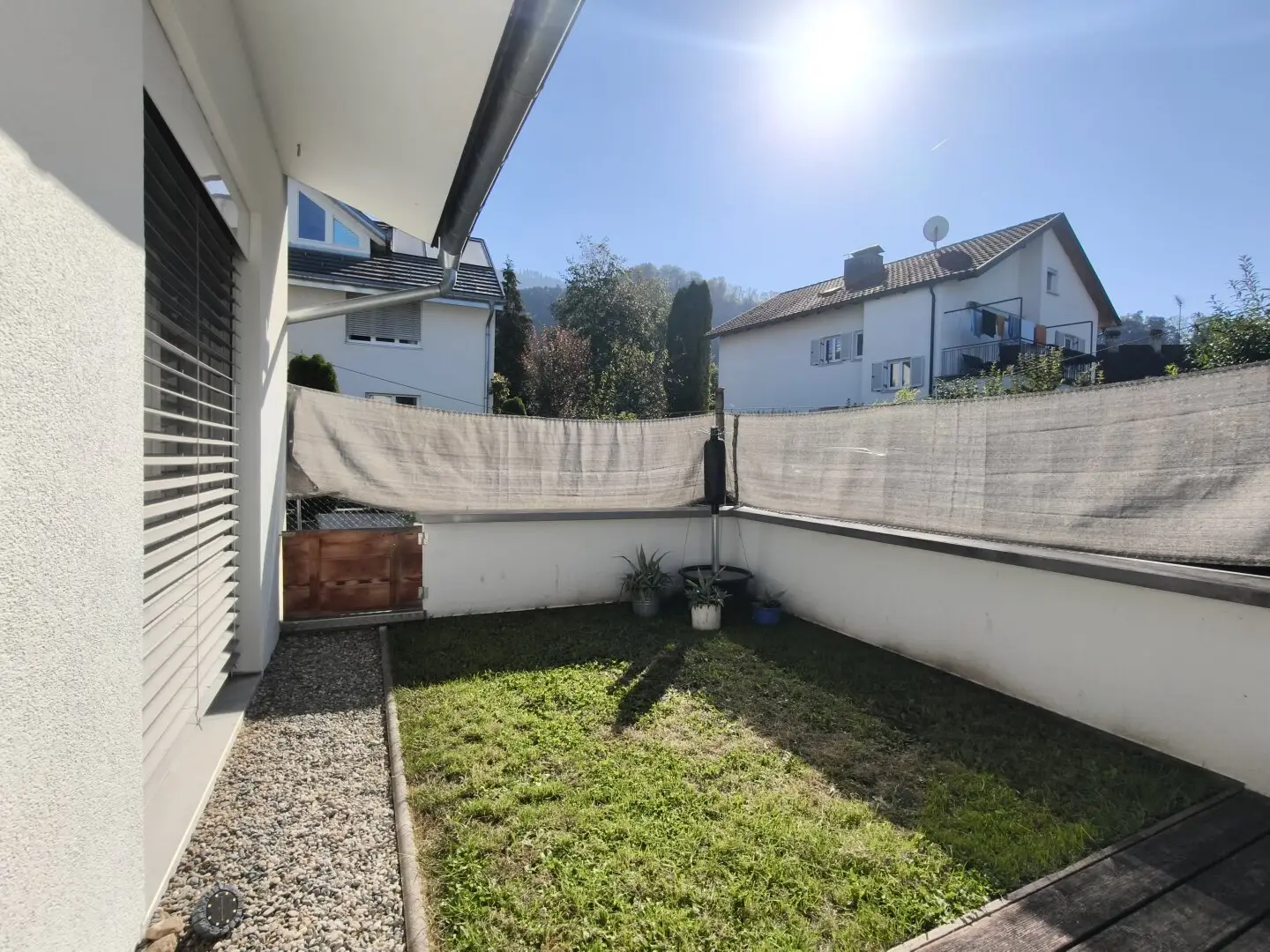 Geräumiges Haus mit einer Wohnung und eigenem Studio, z.B. für Yoga-Angebote in Dornbirn