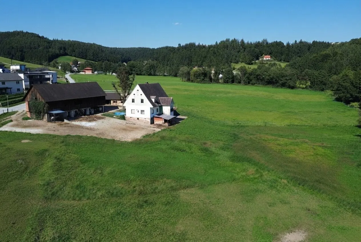 Agricultural estate with development potential – 4.3 ha near Voitsberg
