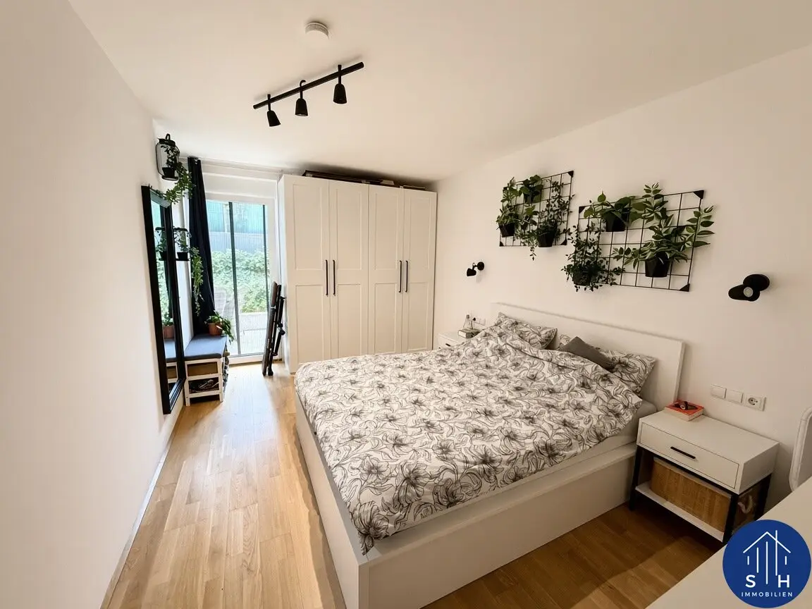Modern 2-room garden apartment with terrace in Bad Häring for sale
