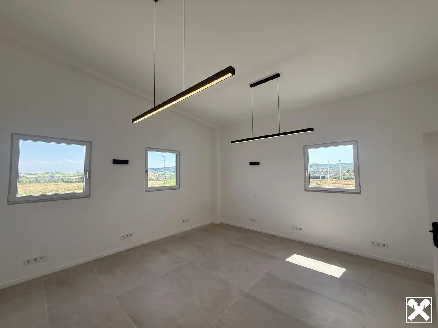 Bright air conditioned apartment in a well connected location