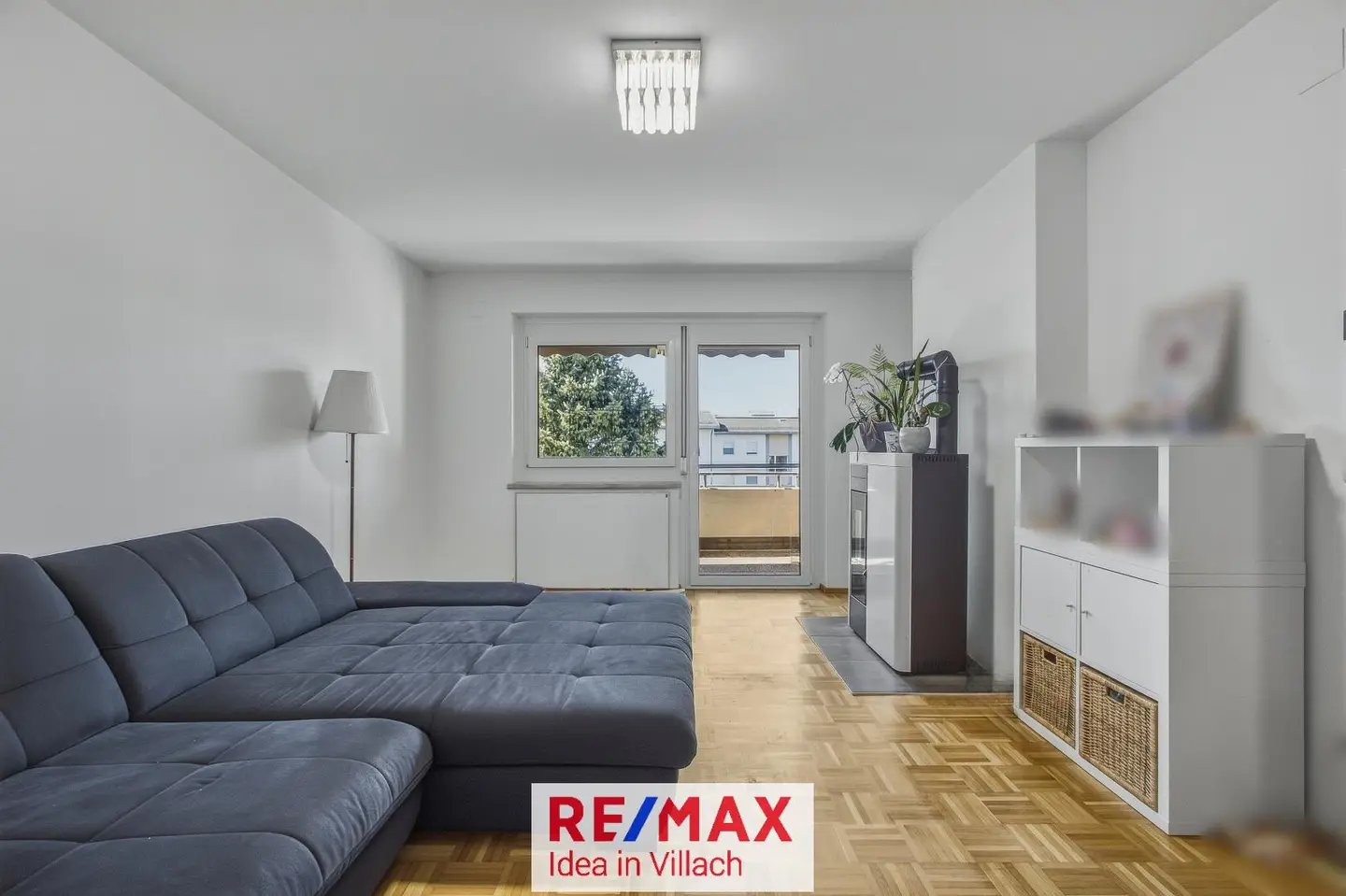 Apartment quietly located with west balcony near lake