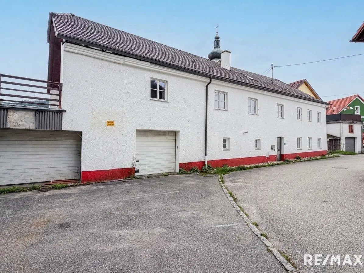 Spacious apartment with fireplace and two garages