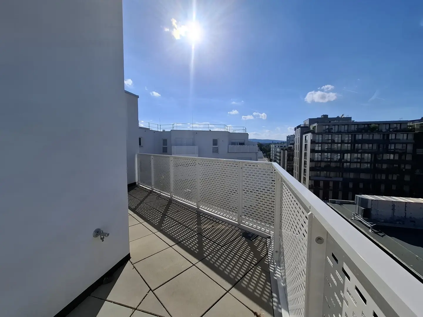 Neubauwohnung bright with terrace and elevator