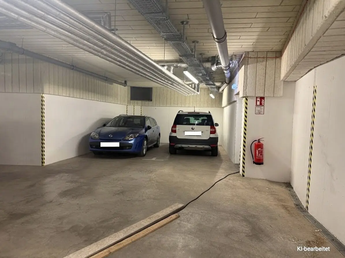 Aspernstraße | Underground parking space in new residential building complex for sale