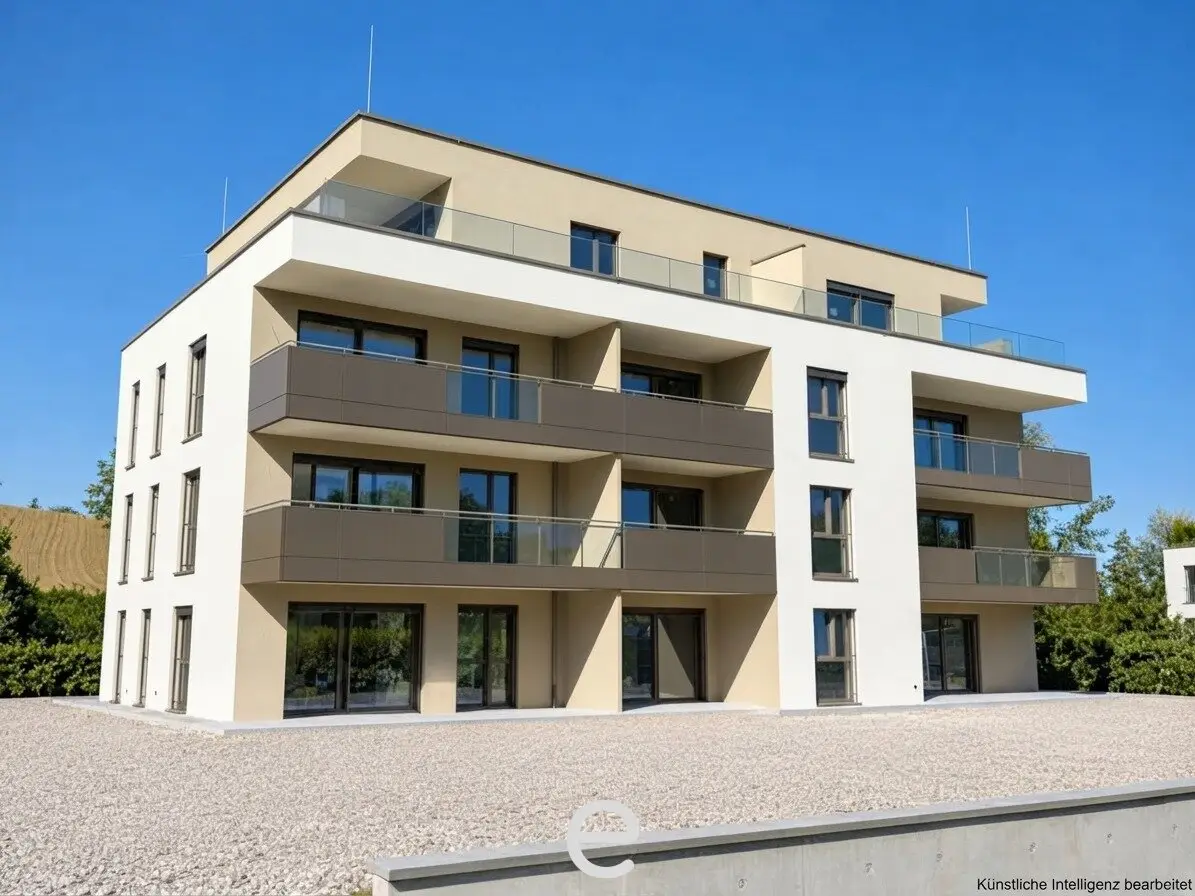 Schlüsselfertige 4-Zimmer-Neubau-Wohntraum mit großer Loggia &amp; 2 TGP in Schleißheim