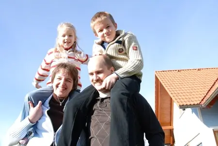 Familienwohnung mit großem Garten und Photovoltaik