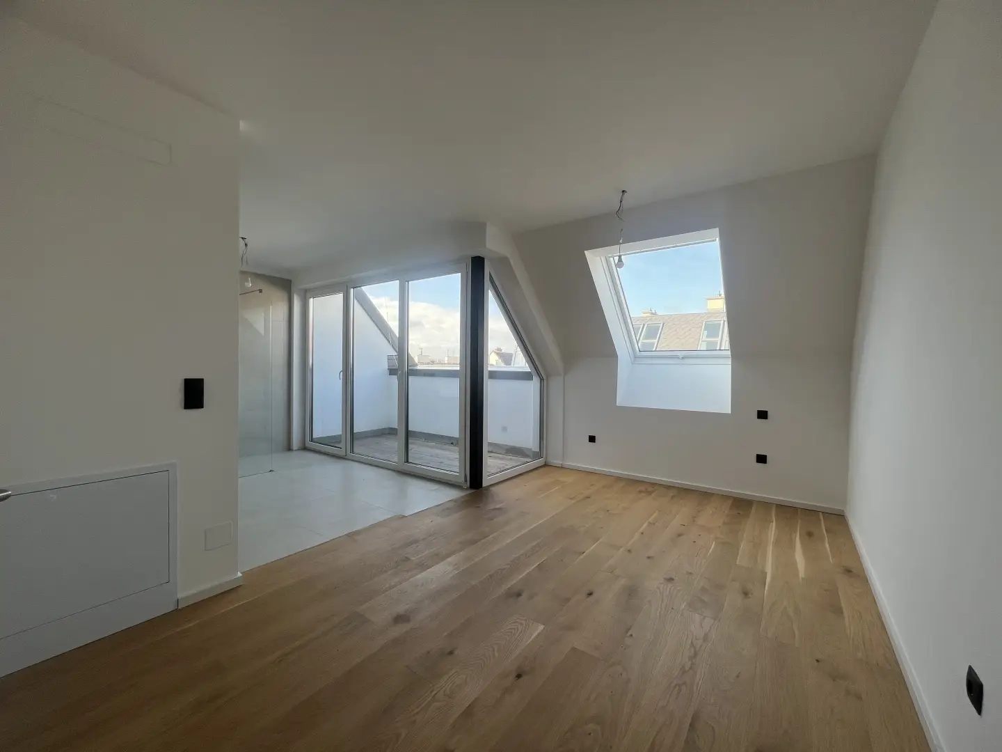 Dachgeschosswohnung mit sonniger Dachterrasse und Weitblick