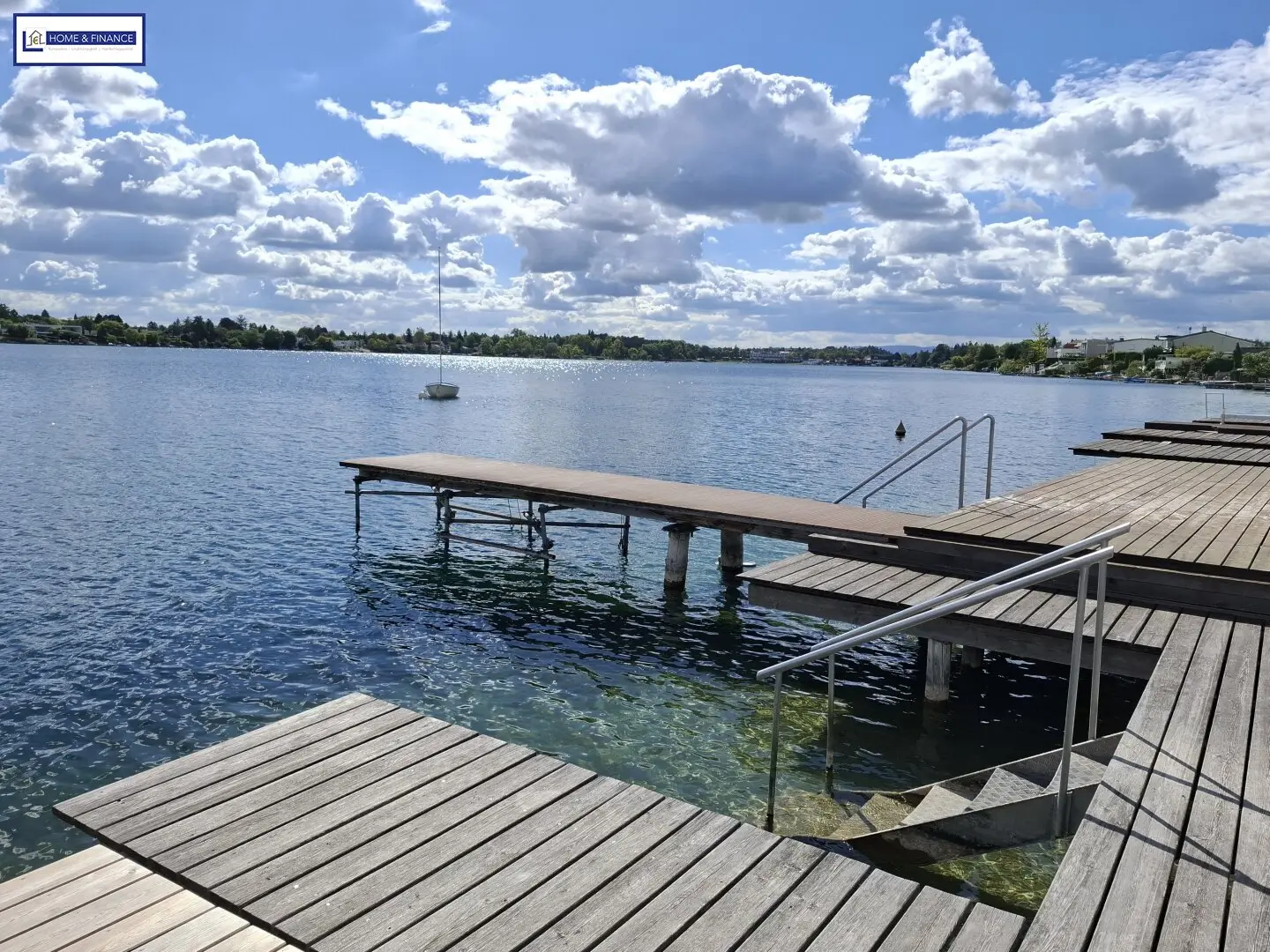 Special feature Direct lake access at Neufelder See