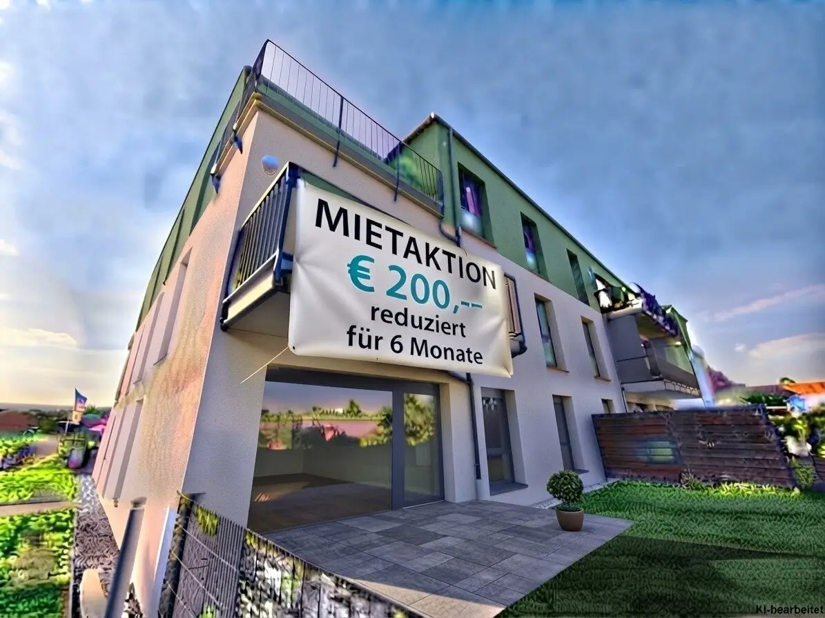 73 m² Wohntraum mit ca. 43 m² eigenem Garten und Terrasse
