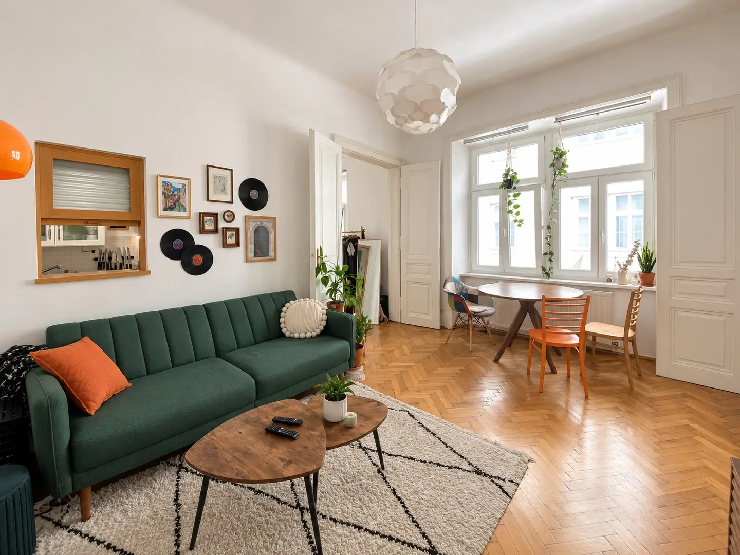 Bright Wohnung centrally well connected