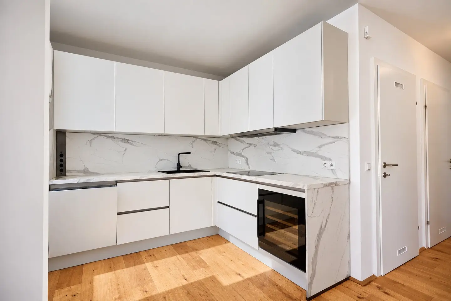 Zentral gelegenen 3-Zimmer-Wohnung mit Balkon und Garten