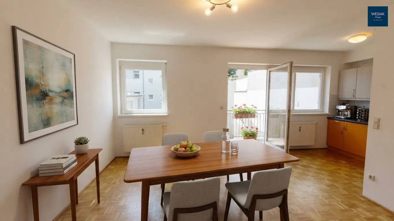 Orpheumgasse 9/14 - 4 room apartment with sunny balcony - Near Orpheum - Ideal family apartment