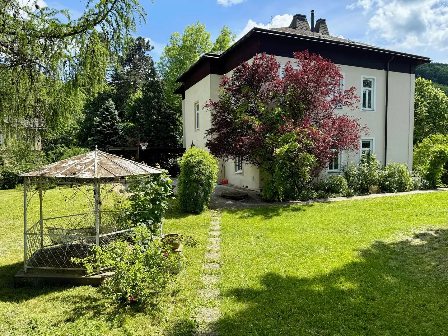 Altbauwohnung im Villenviertel mit Sauna und Lift