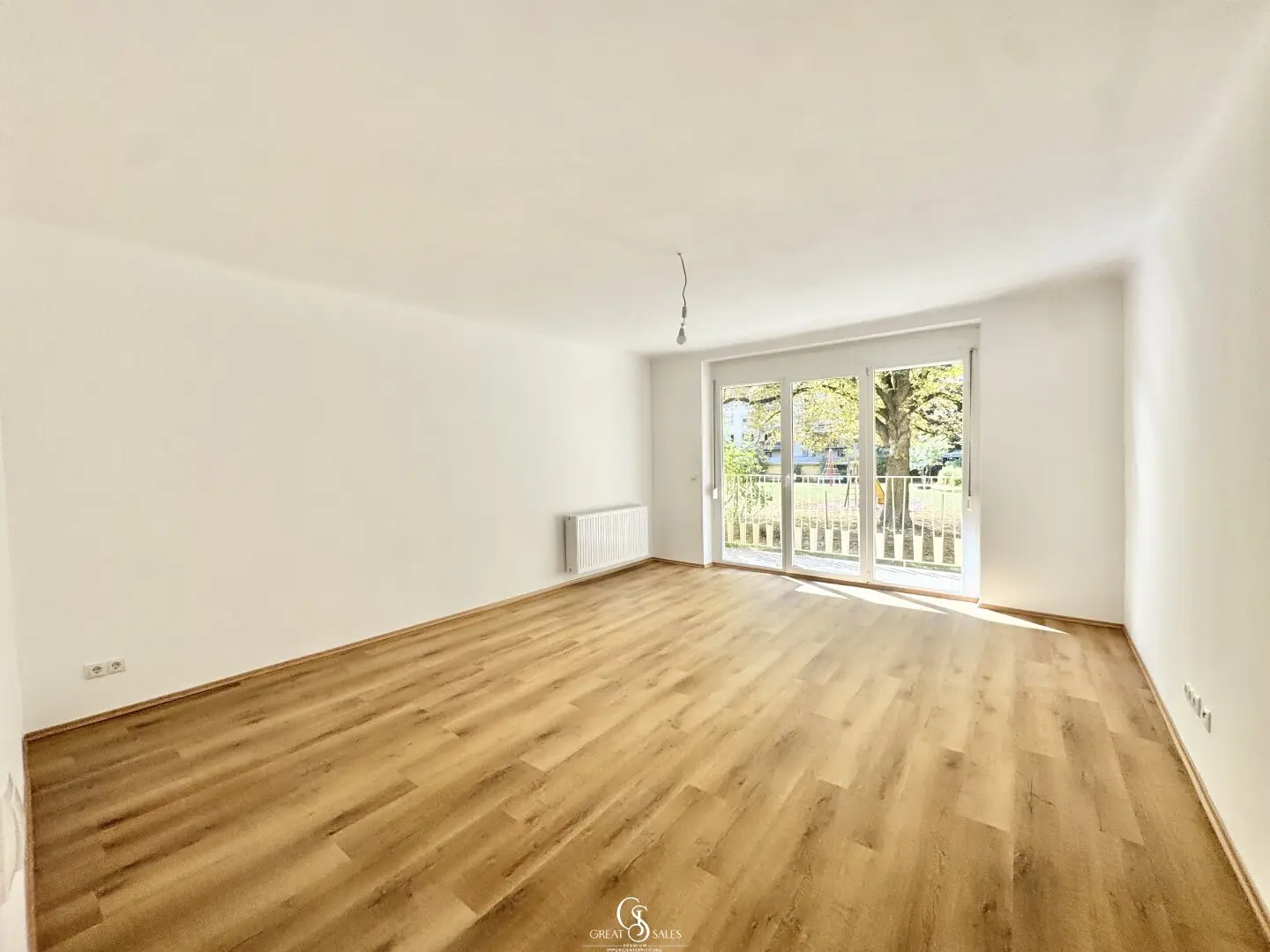 Frisch sanierte 3-Zimmer-Wohnung mit Westbalkon