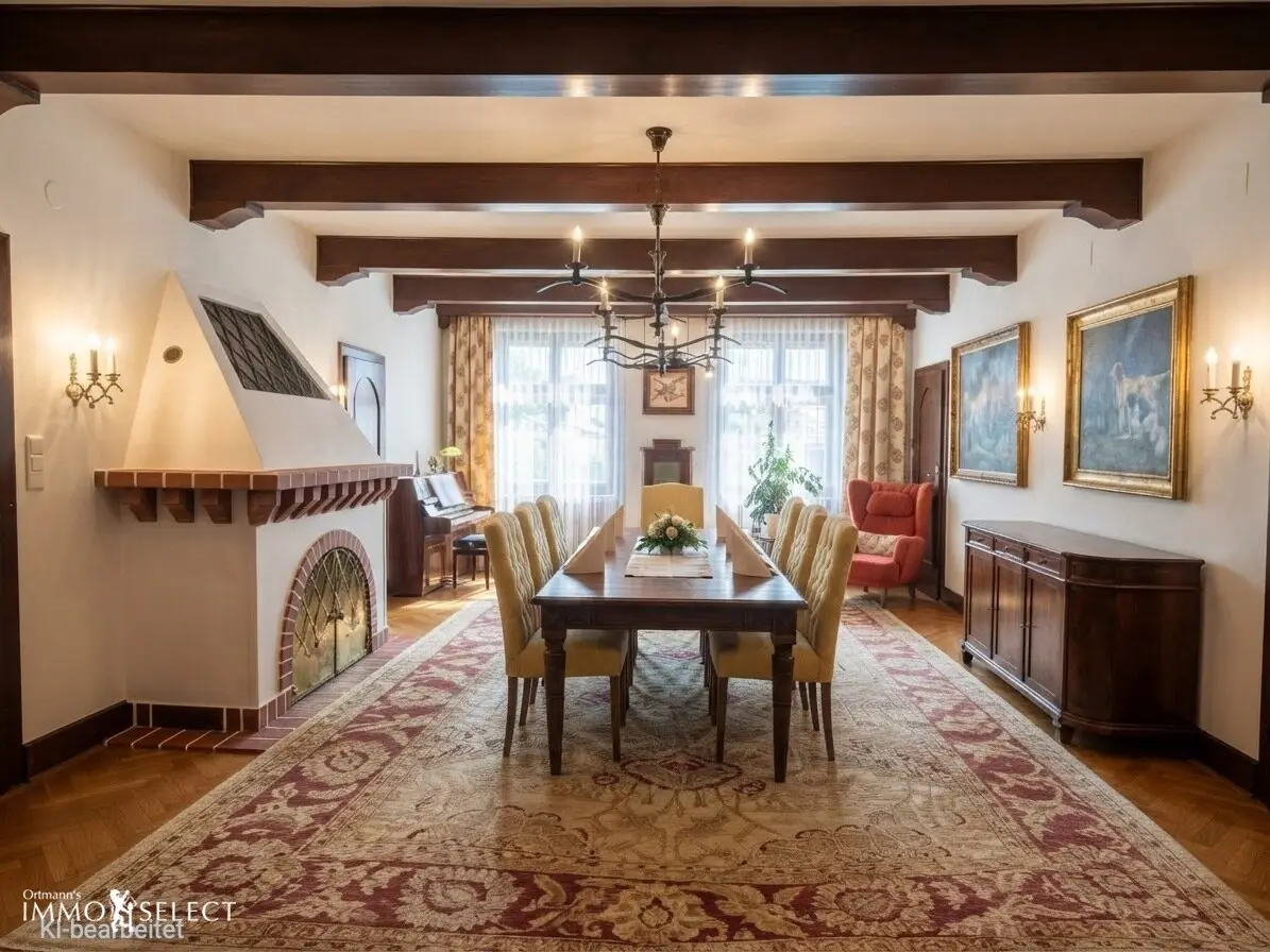Historische Villa mit parkähnlichem Garten, Pool &amp; privatem Wellnessbereich