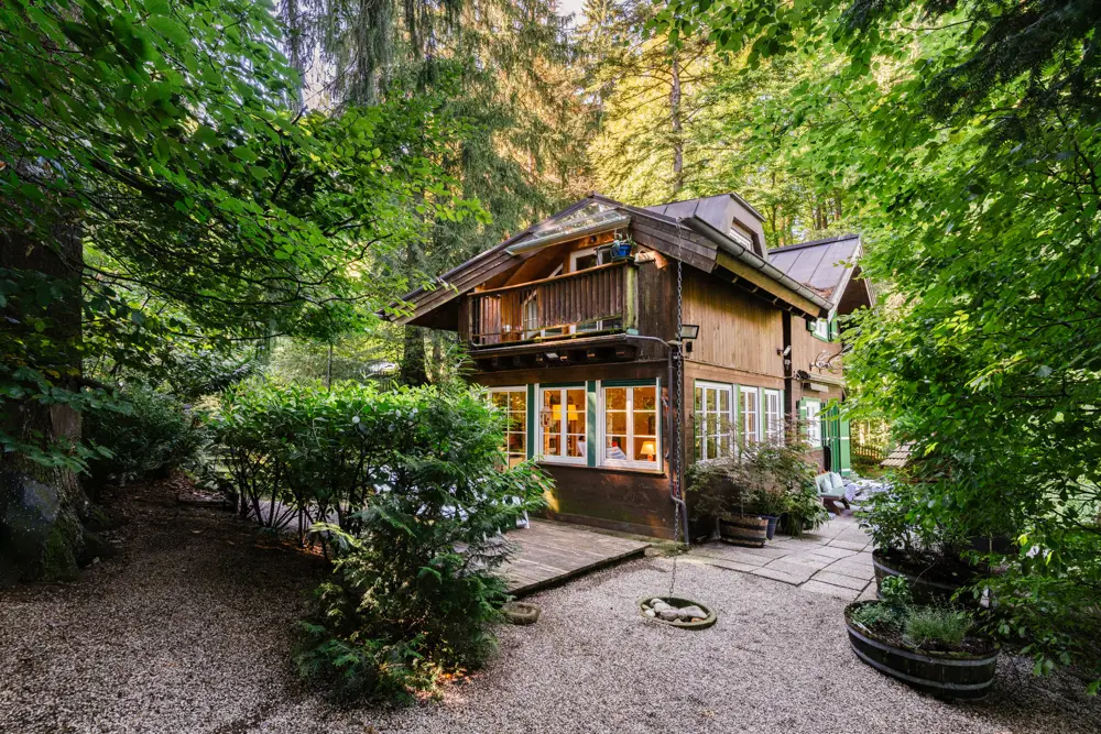 Ferienwohnung mit privatem Seezugang und Terrasse