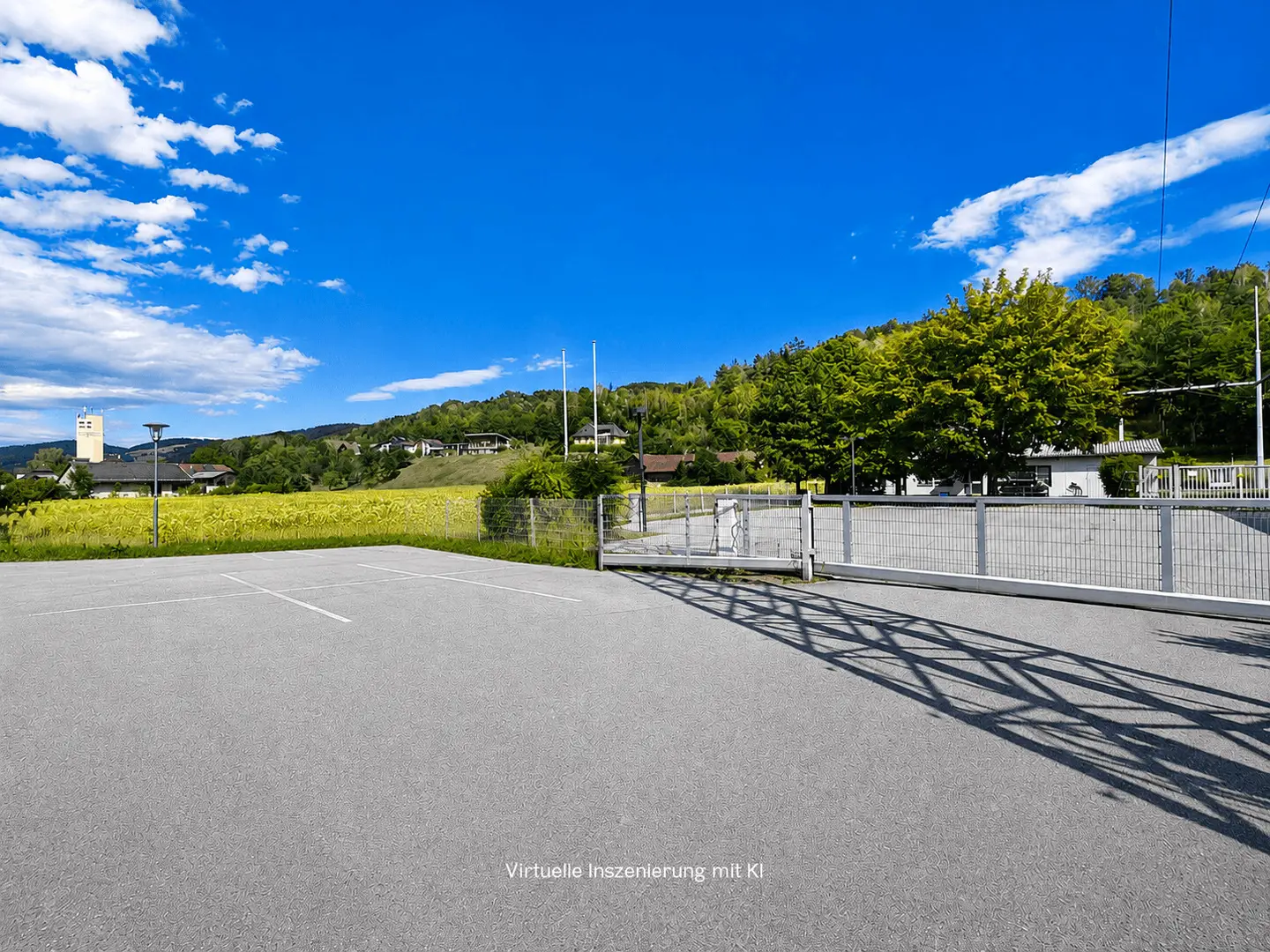 Attractive commercial site with office warehouse and large open area Apartment