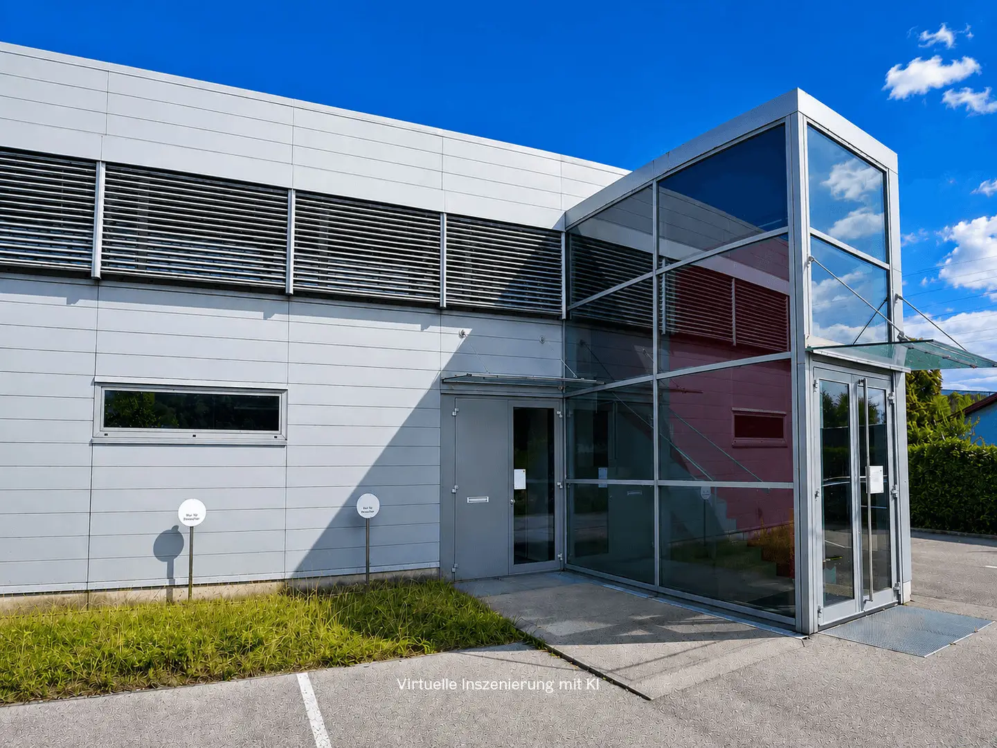 Attraktives Betriebsareal mit Büro Lager und großer Freifläche Wohnung