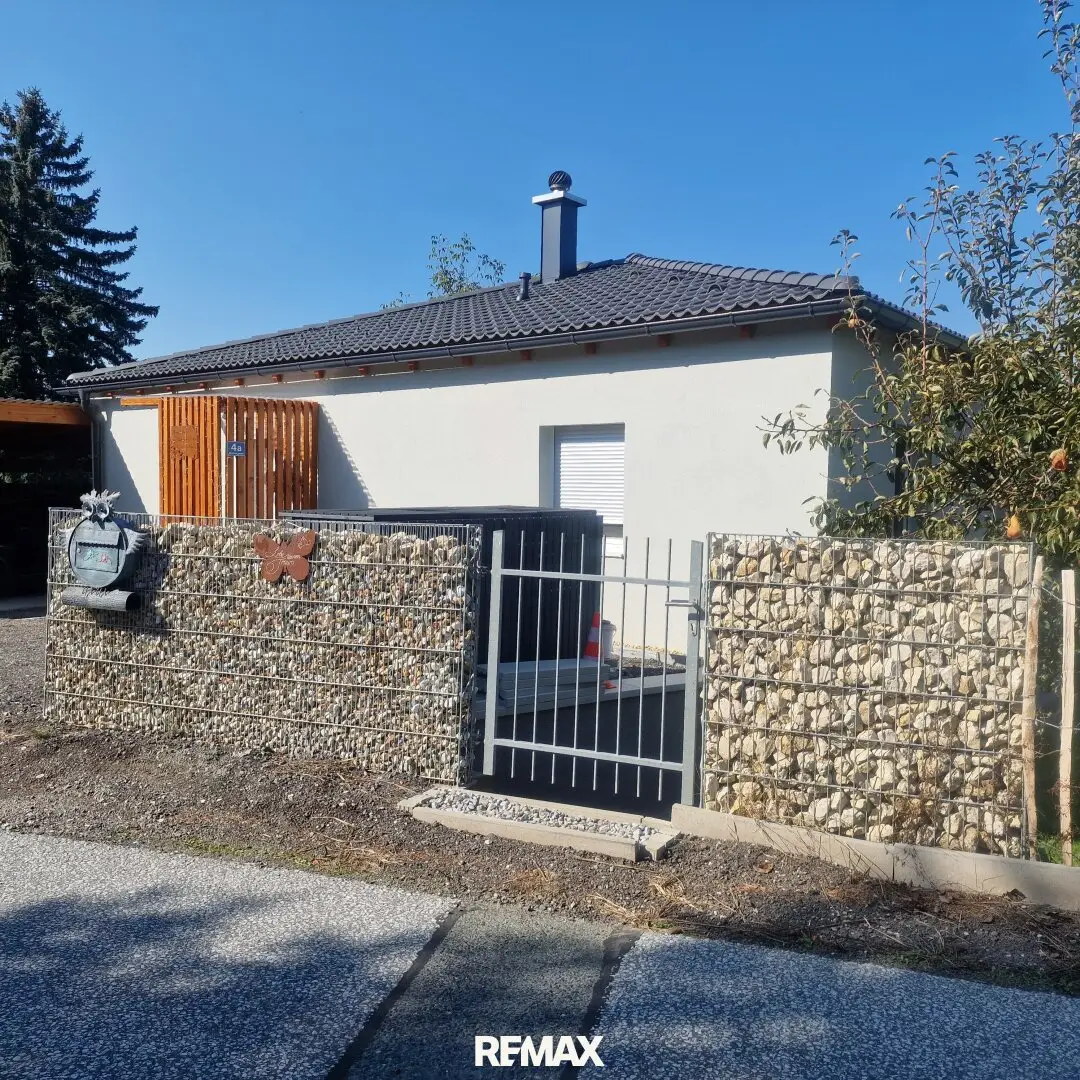 Modern bungalow built in 2021 in southern Burgenland Zahling near Eltendorf, close to Fürstenfeld
