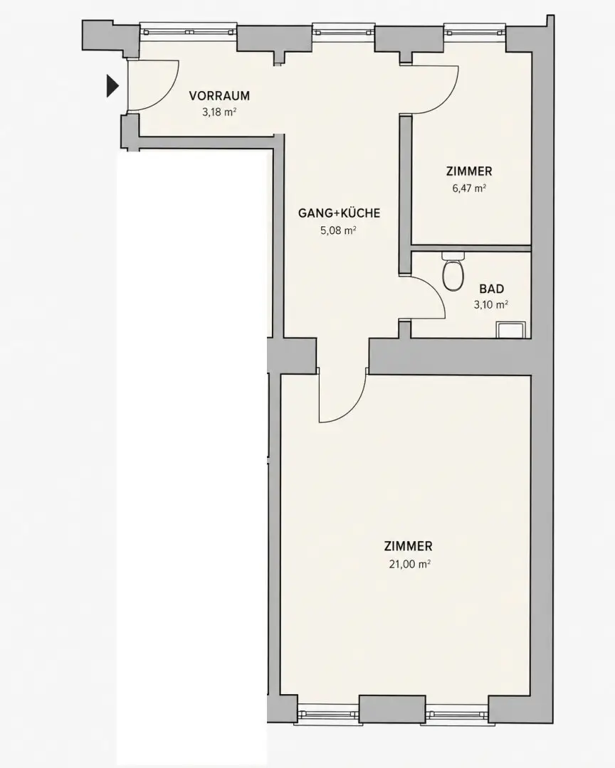 Repräsenatives Wohnungseigentum in der Goldschlaggasse - Jetzt preiswerte Altbauwohnungen zum selbst gestalten erwerben !