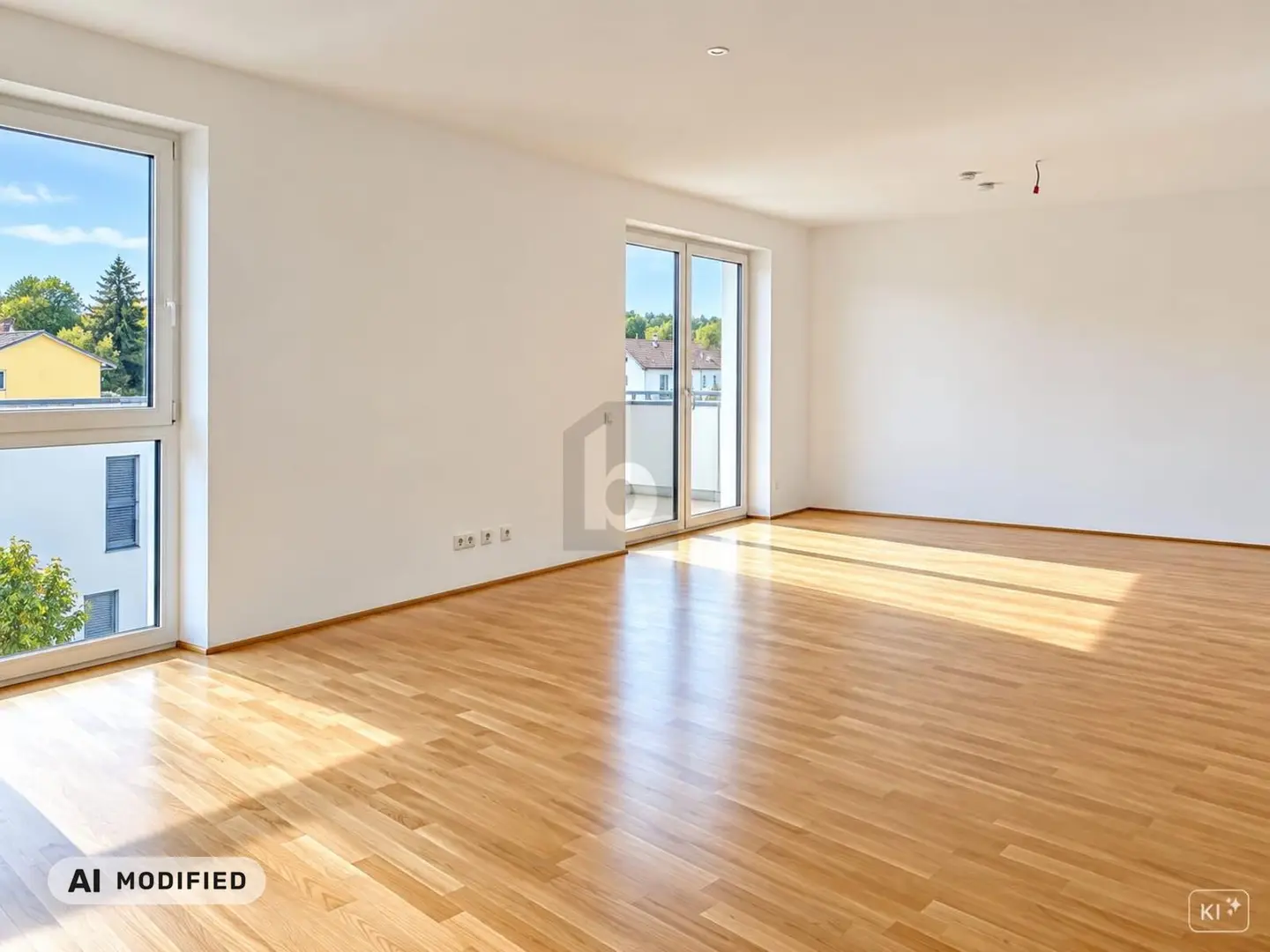Lichtdurchflutete Dachgeschosswohnung mit Terrasse und Golfplatzblick